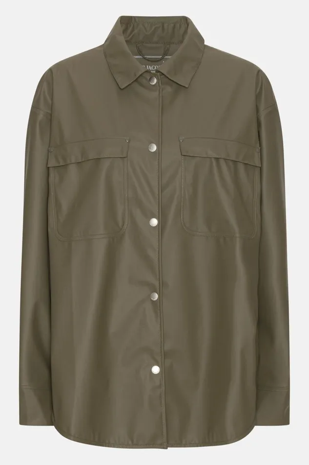 Ilse Jacobsen Rain Jacket 8211 Army Women Raincoats Ilse Jacobsen Rain Jacket 8211 Army Women Raincoats