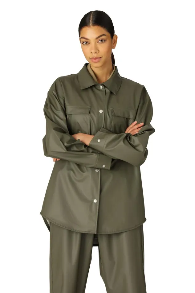 Ilse Jacobsen Rain Jacket 8211 Army Women Raincoats Ilse Jacobsen Rain Jacket 8211 Army Women Raincoats