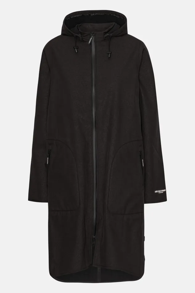 Ilse Jacobsen Raincoat 8211 Black Women Raincoats Ilse Jacobsen Raincoat 8211 Black Women Raincoats