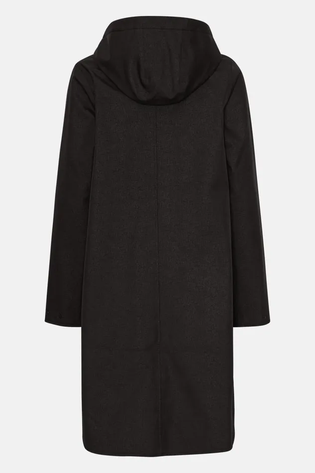 Ilse Jacobsen Raincoat 8211 Black Women Raincoats Ilse Jacobsen Raincoat 8211 Black Women Raincoats