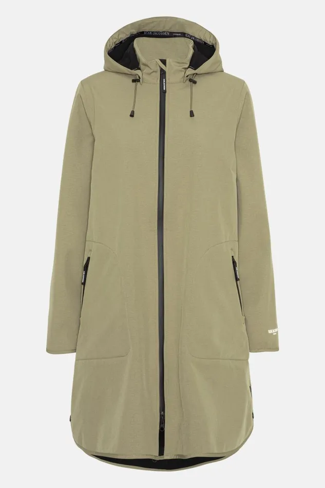Ilse Jacobsen Raincoat 8211 Sage Women Raincoats