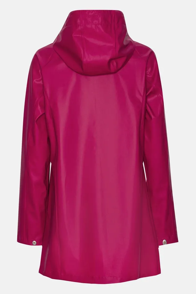 Ilse Jacobsen Raincoat 8211 Sangria Women Raincoats