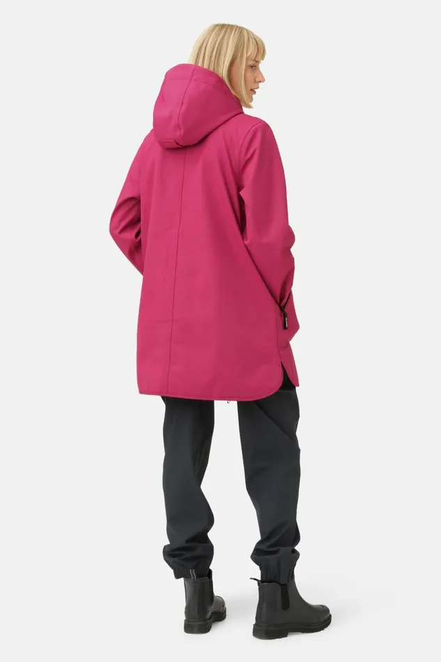 Ilse Jacobsen Raincoat 8211 Sangria Women Raincoats