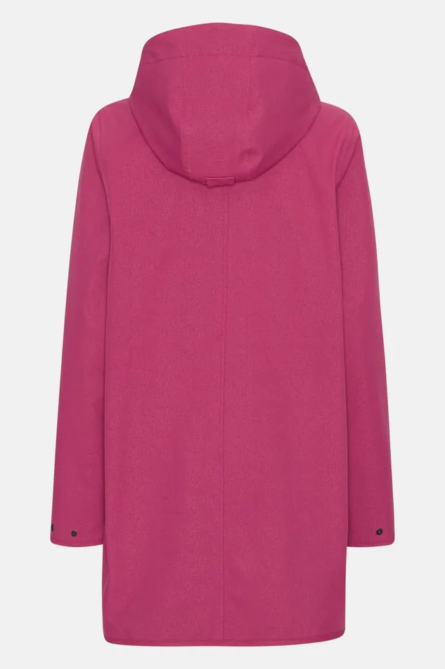 Ilse Jacobsen Raincoat 8211 Sangria Women Raincoats