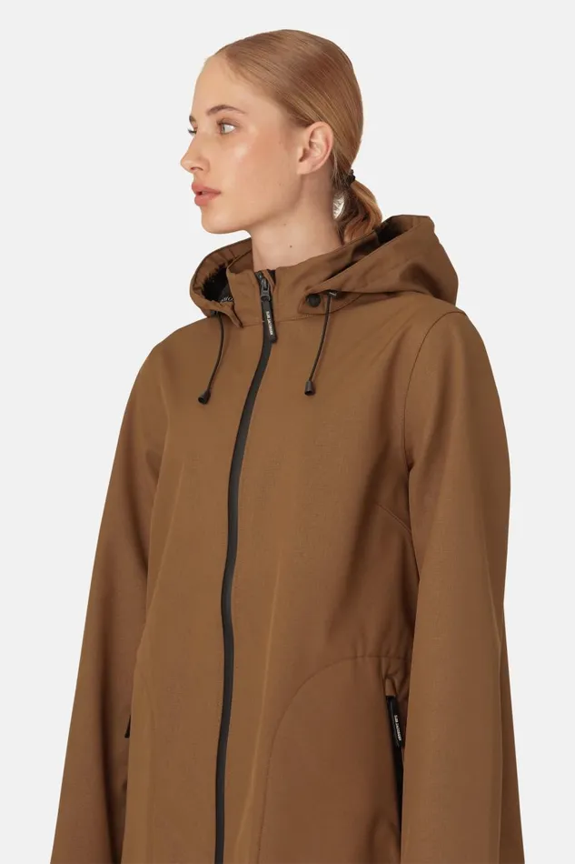 Ilse Jacobsen Raincoat 8211 Walnut Women Raincoats