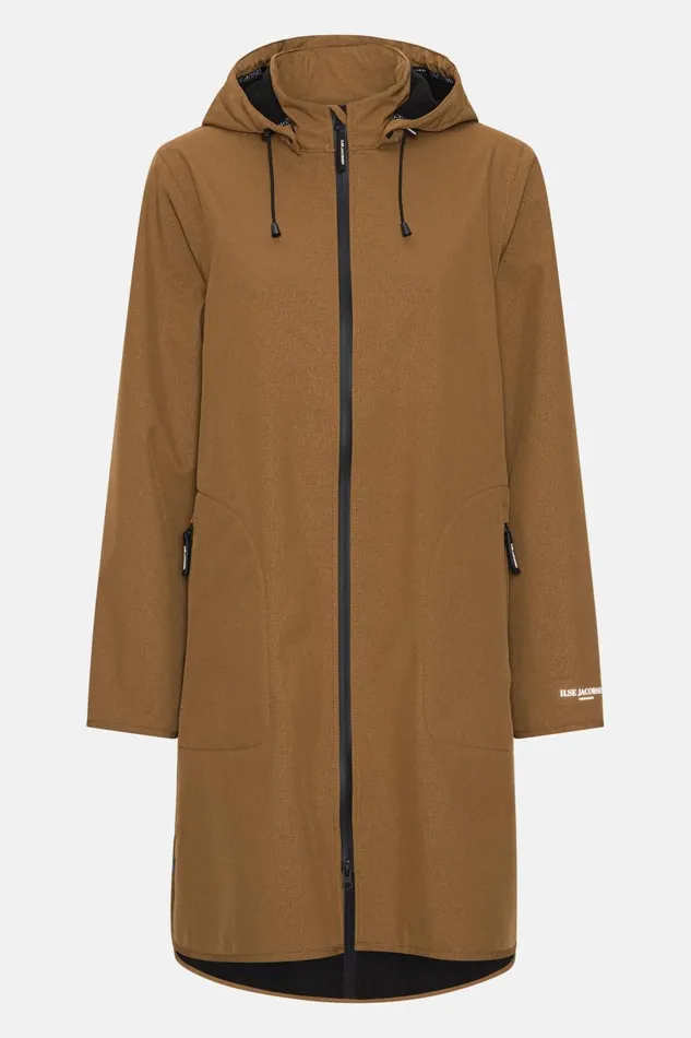 Ilse Jacobsen Raincoat 8211 Walnut Women Raincoats