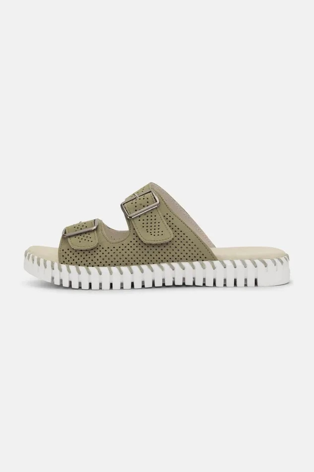 Ilse Jacobsen Sandals 8211 Army Women Tulip Flats Ilse Jacobsen Sandals 8211 Army Women Tulip Flats