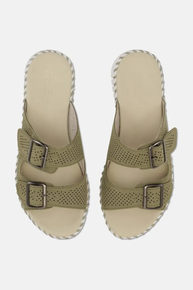 Ilse Jacobsen Sandals 8211 Army Women Tulip Flats Ilse Jacobsen Sandals 8211 Army Women Tulip Flats