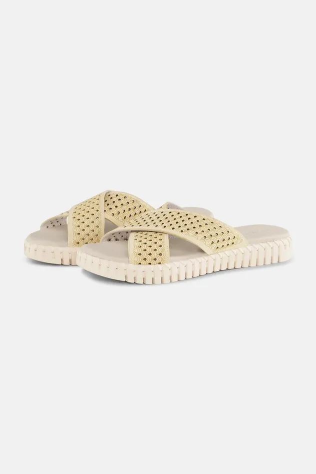Ilse Jacobsen Sandals 8211 Double Cream Women Sandals