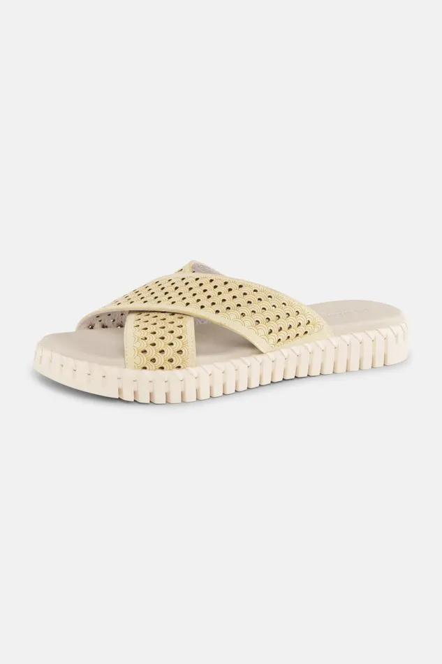 Ilse Jacobsen Sandals 8211 Double Cream Women Sandals Ilse Jacobsen Sandals 8211 Double Cream Women Sandals