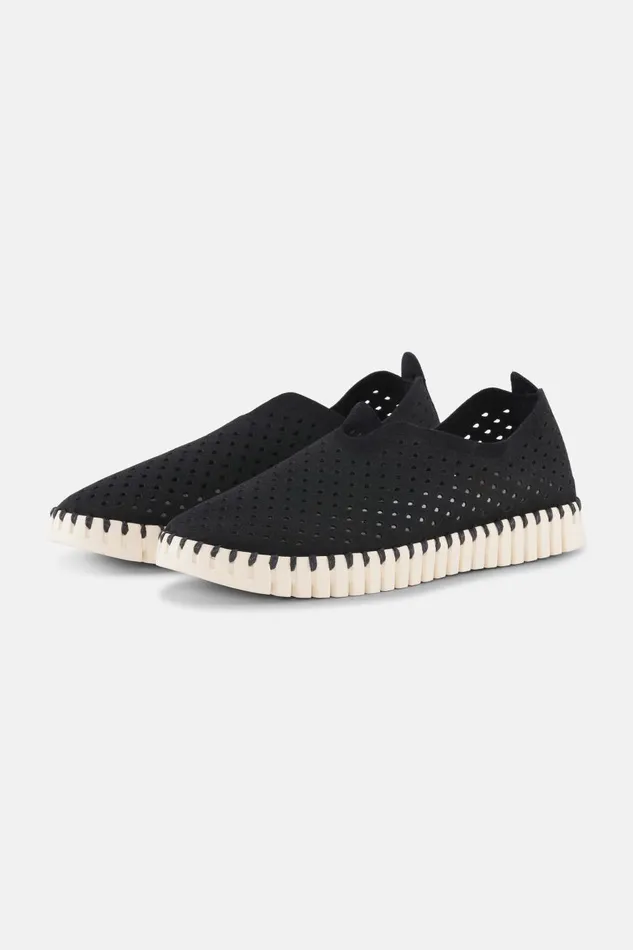 Ilse Jacobsen Tulip SlipIn 8211 Black Women Tulip Flats