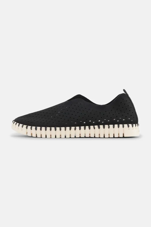 Ilse Jacobsen Tulip SlipIn 8211 Black Women Tulip Flats Ilse Jacobsen Tulip SlipIn 8211 Black Women Tulip Flats