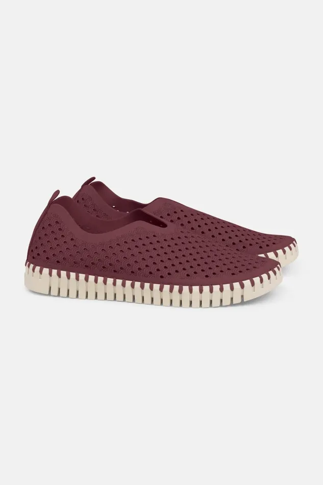 Ilse Jacobsen Tulip SlipIn 8211 Oxblood Women Tulip Flats