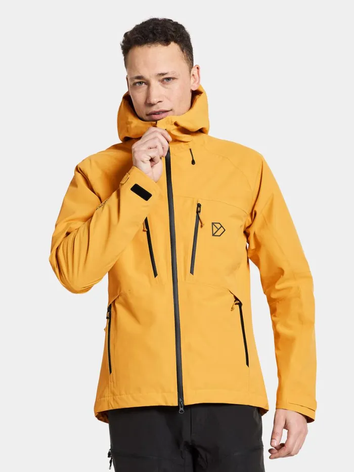 Indus Men039s Jacket Mustard Men Didriksons Shell Jackets