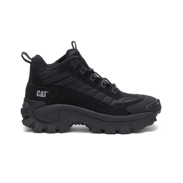 Intruder Mid Shoe Black MenWomen Cat Footwear Chunky Sneakers