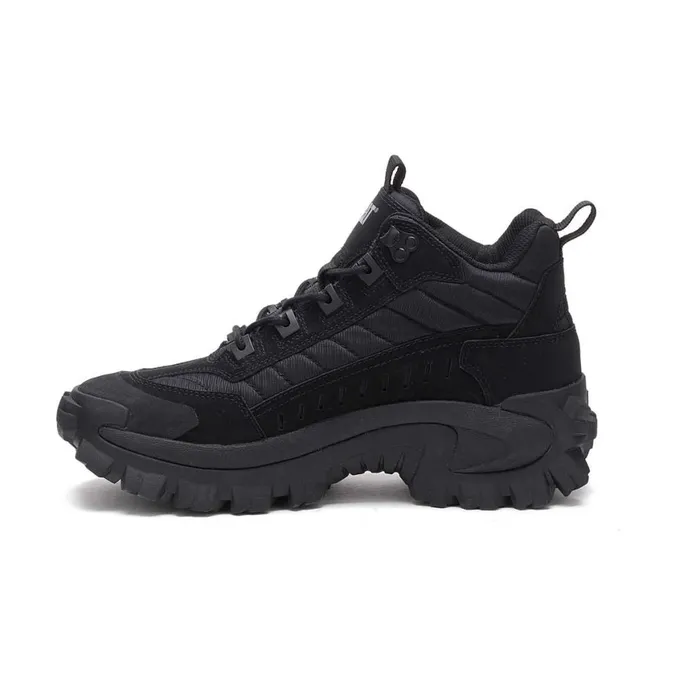Intruder Mid Shoe Black MenWomen Cat Footwear Chunky Sneakers