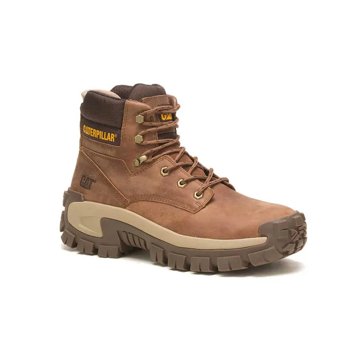 Invader Hi Steel Toe Work Boot Mushroom Men Cat Footwear Boots