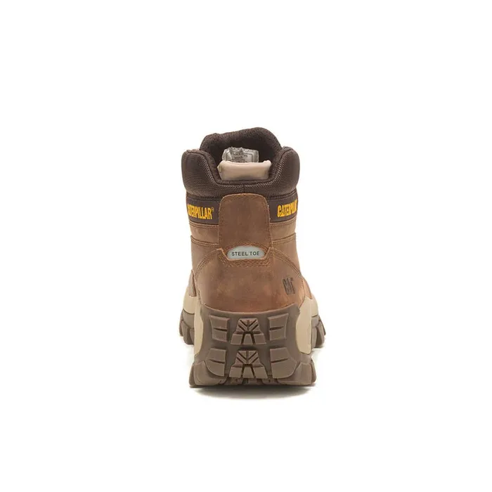 Invader Hi Steel Toe Work Boot Mushroom Men Cat Footwear Boots