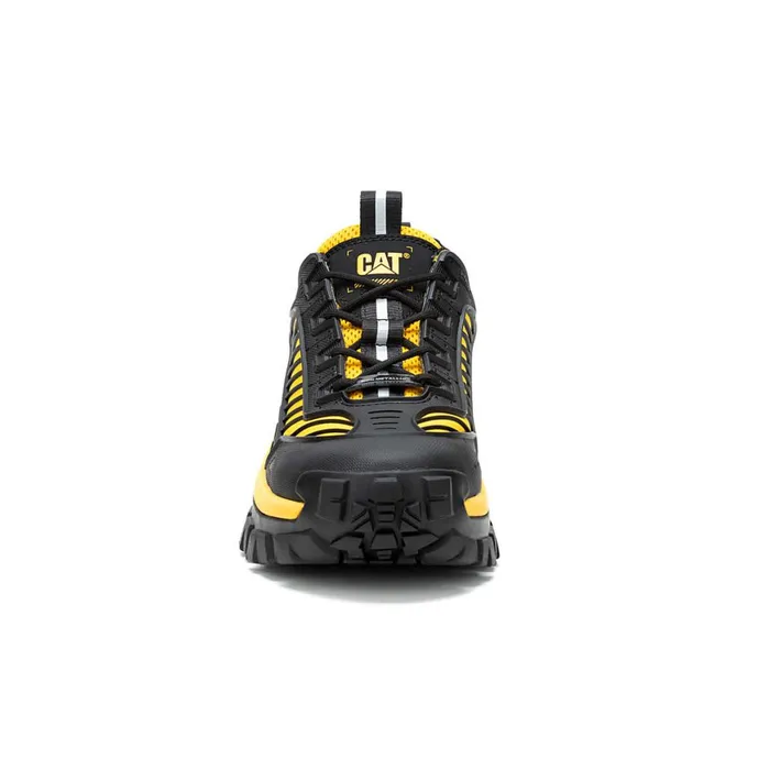 Invader Mecha Composite Toe Work Shoe Blackcat Yellow Men Cat Footwear Shoes