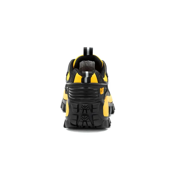 Invader Mecha Composite Toe Work Shoe Blackcat Yellow Men Cat Footwear Shoes