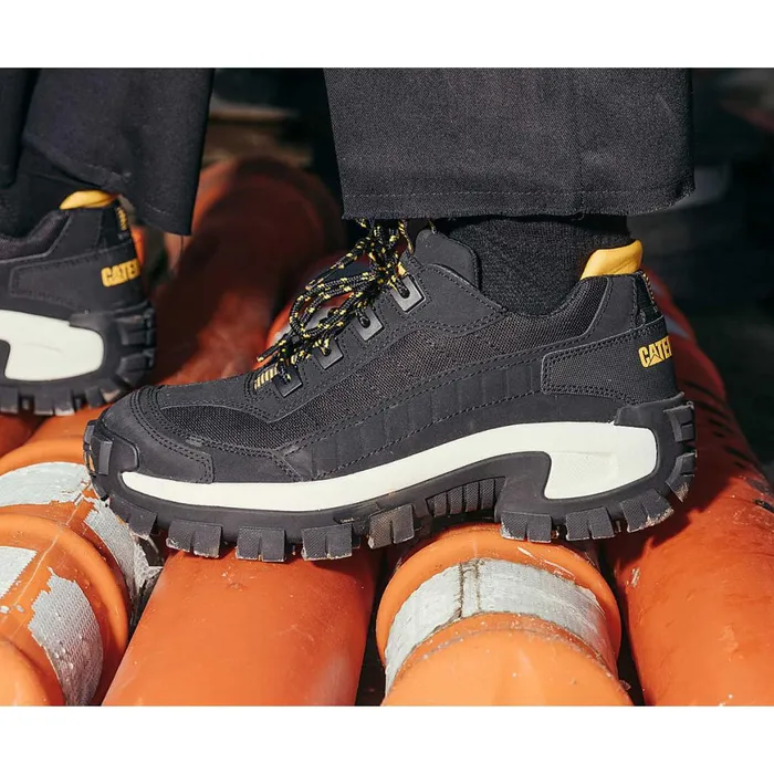 Invader Steel Toe Work Shoe Blackfull Moon Men Cat Footwear Shoes