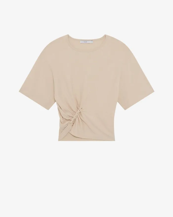 IRO ALIZEE BRAIDED TOP Sand Women Tops and Shirts