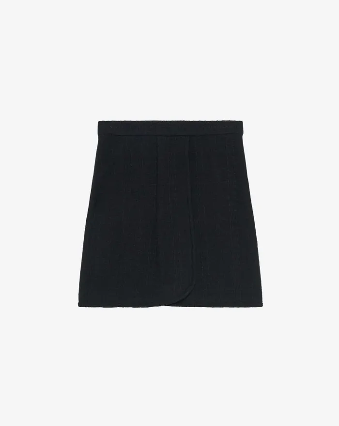 IRO IJENY TWEED SKIRTS Black Women Shorts and Skirts