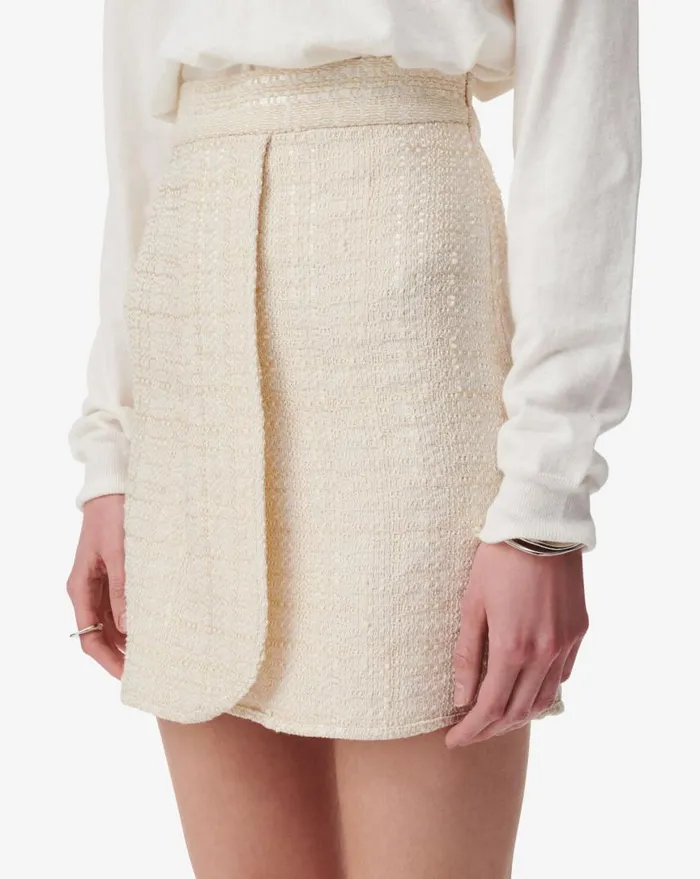 IRO IJENY TWEED SKIRTS Black Women Shorts and Skirts