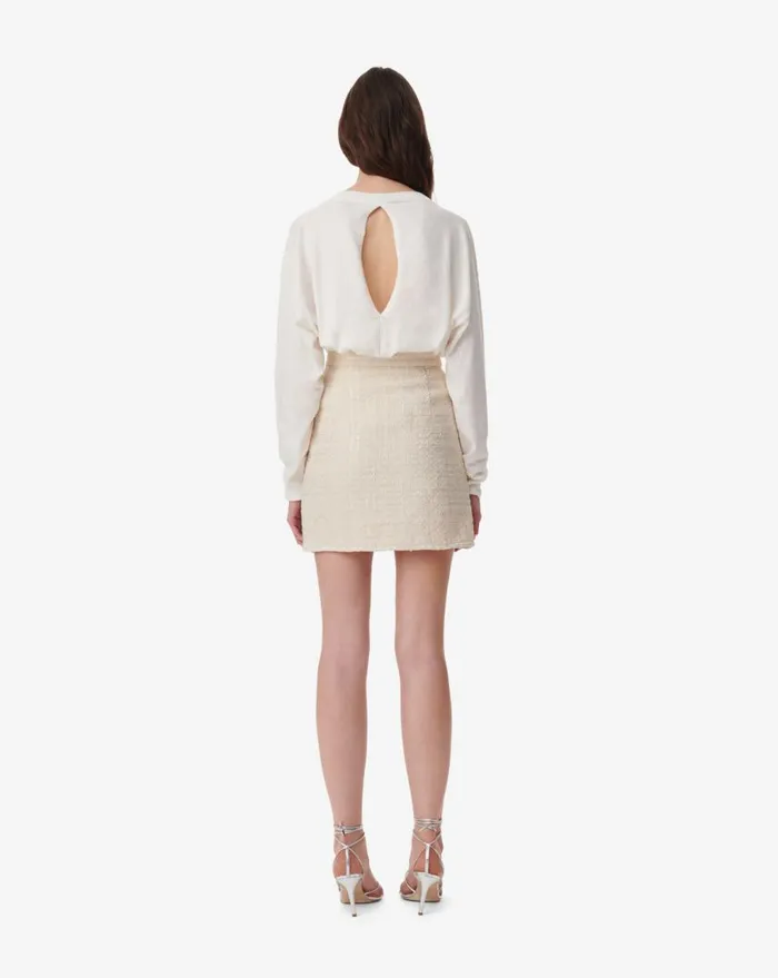 IRO IJENY TWEED SKIRTS Black Women Shorts and Skirts