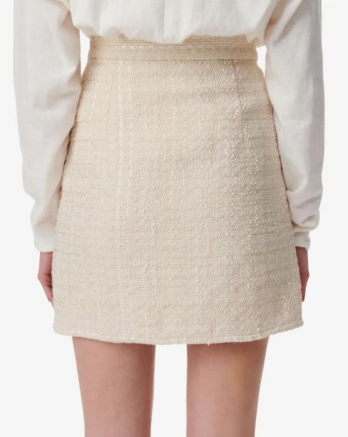 IRO IJENY TWEED SKIRTS Black Women Shorts and Skirts