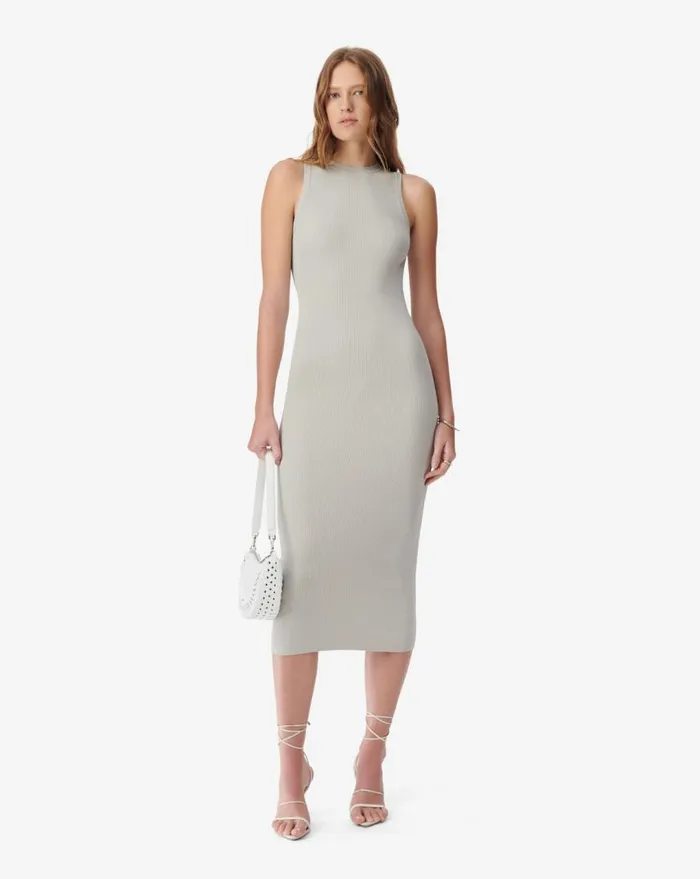 IRO TREVA RIBBED TANK DRESS Black Women Dresses
