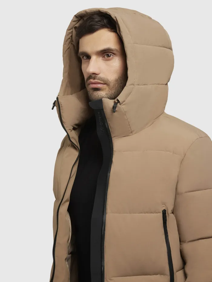Jacke ROAN Hellbraun Hellbraun Puffer Jackets KHUJO Men