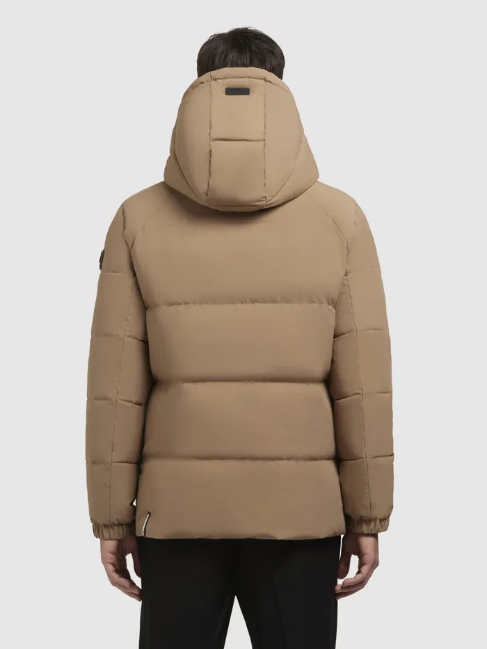 Jacke ROAN Hellbraun Hellbraun Puffer Jackets KHUJO Men
