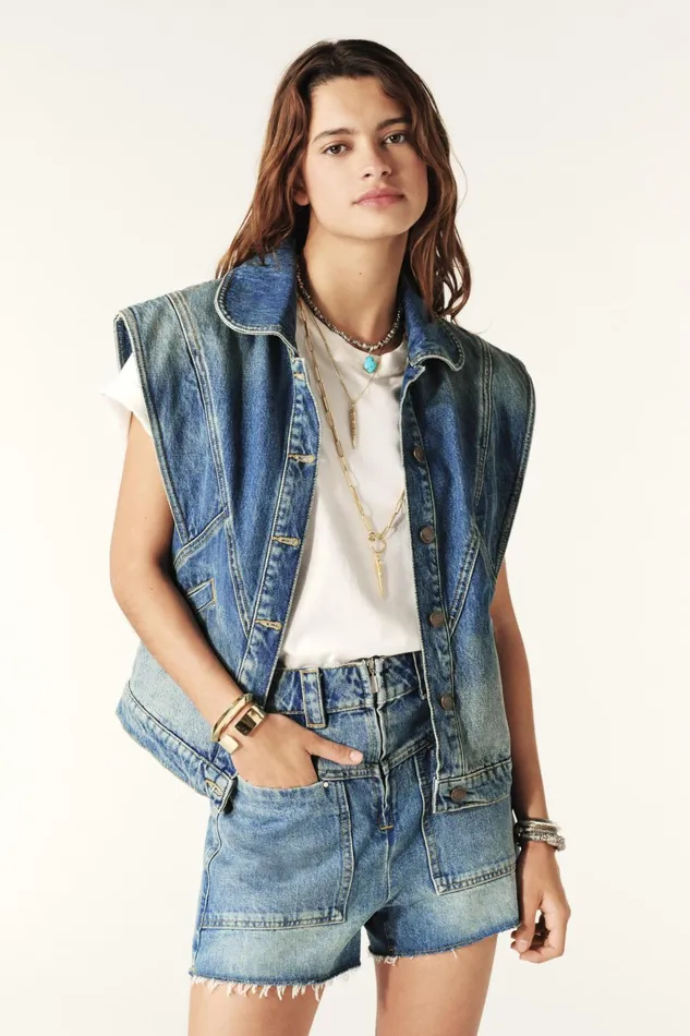 Jacket Max Blue Women Baandsh Jackets and Coats