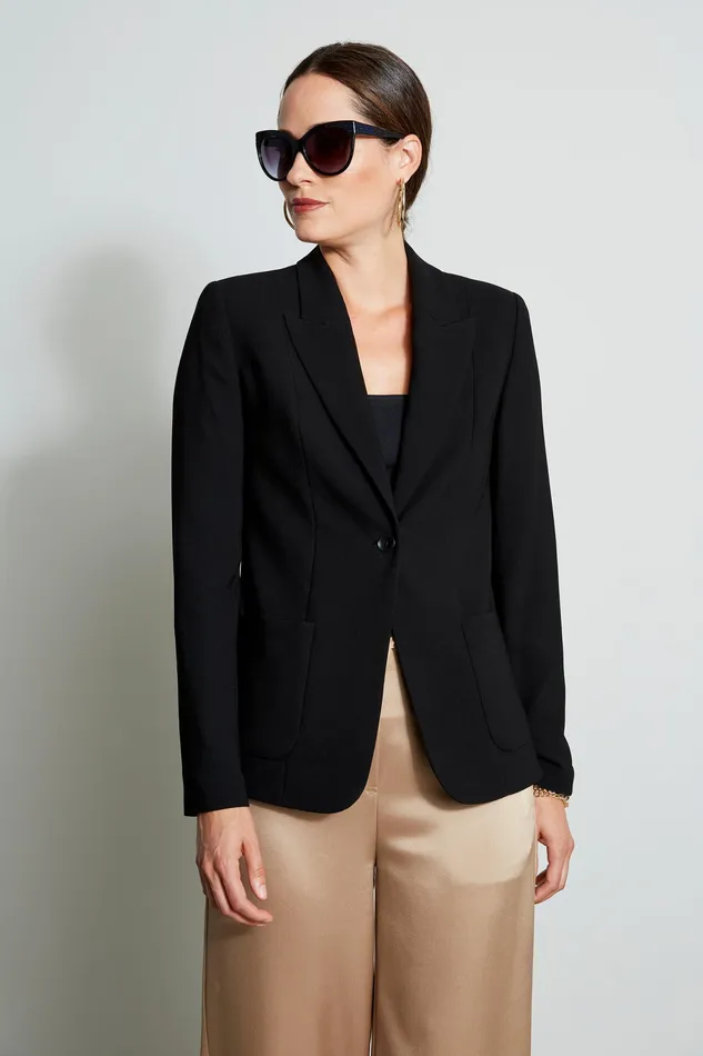 Jackets and Blazers Women Elie Tahari Wendy Jacket Black