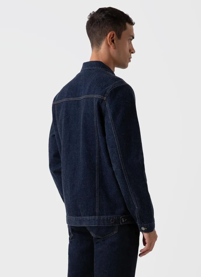 Japanese Selvedge Denim Jacket Men SUNSPEL Jackets and Coats