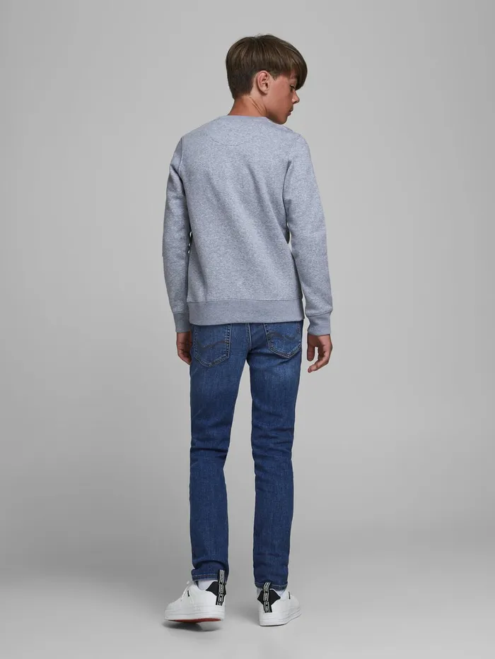 Jeans JACK and JONES Junior BOYS GLENN ORIGINAL SLIM FIT JEANS Blue Blue Denim