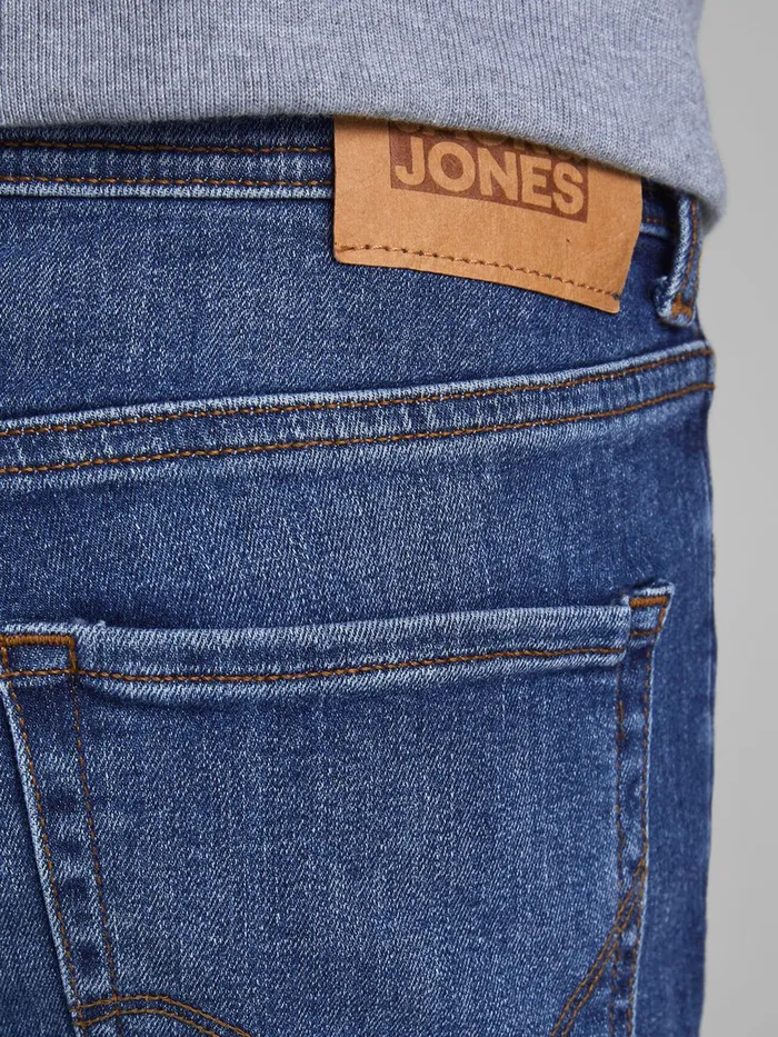 Jeans JACK and JONES Junior BOYS GLENN ORIGINAL SLIM FIT JEANS Blue Blue Denim