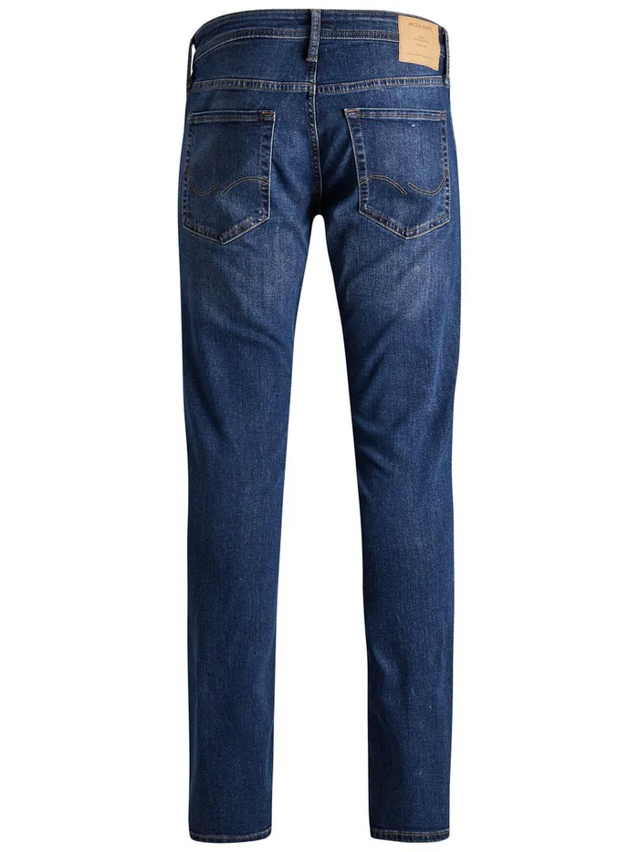Jeans JACK and JONES Junior BOYS GLENN ORIGINAL SLIM FIT JEANS Blue Blue Denim