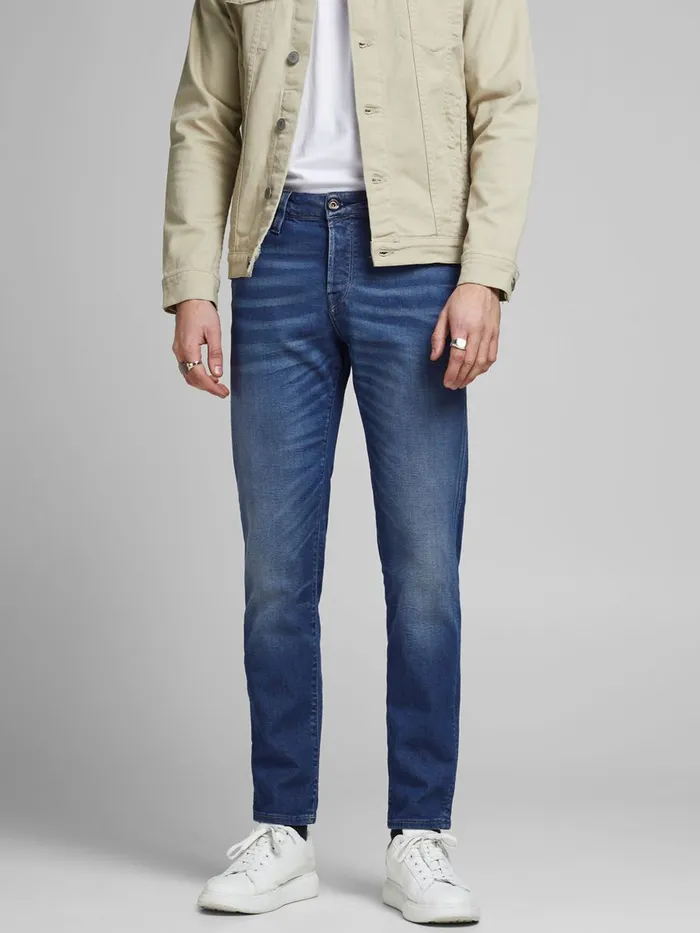 Jeans JACK and JONES Mens CLARK ICON BL 943 REGULAR FIT JEANS Blue Blue Denim Jeans JACK and JONES Mens CLARK ICON BL 943 REGULAR FIT JEANS Blue Blue Denim