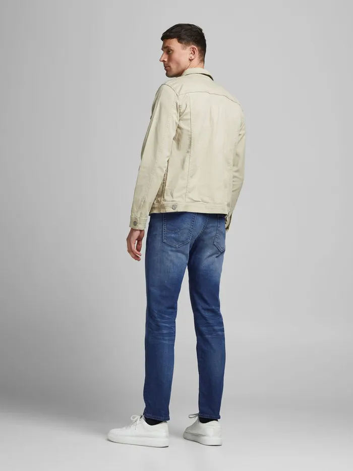 Jeans JACK and JONES Mens CLARK ICON BL 943 REGULAR FIT JEANS Blue Blue Denim