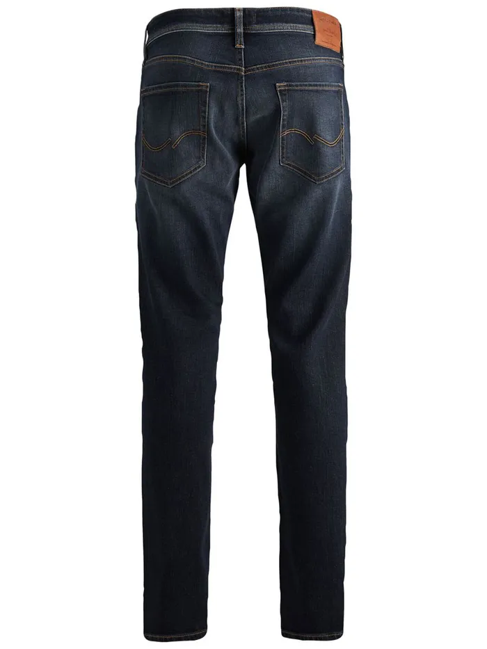 Jeans JACK and JONES Mens GLENN ORIGINAL CJ 197 SLIM FIT JEANS Blue Blue Denim