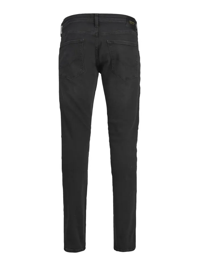 Jeans JACK and JONES Mens GLENN ORIGINAL CJ 806 SLIM FIT JEANS Black Black Denim