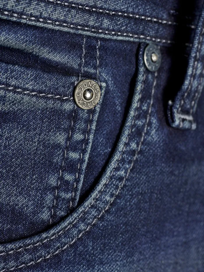 Jeans JACK and JONES Mens JJIGLENN JJORIGINAL JOS 297 IK PS PLUS SIZE SLIM FIT JEANS Blue Blue Denim