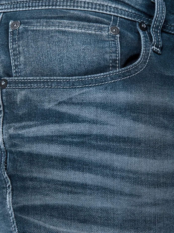 Jeans JACK and JONES Mens JJIGLENN JJORIGINAL JOS 297 IK PS PLUS SIZE SLIM FIT JEANS Blue Blue Denim