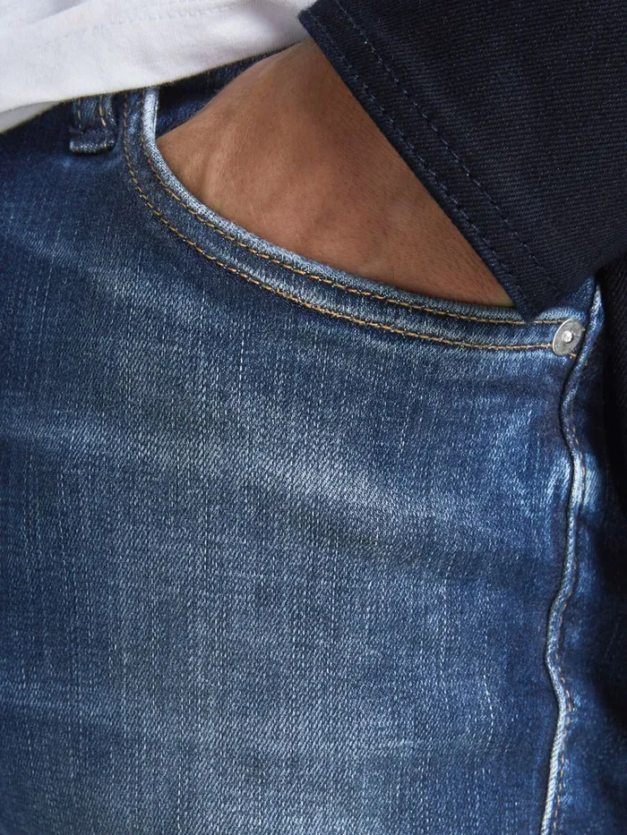 Jeans JACK and JONES Mens LIAM ORIGINAL CJ 315 50SPS SKINNY FIT JEANS Blue Blue Denim