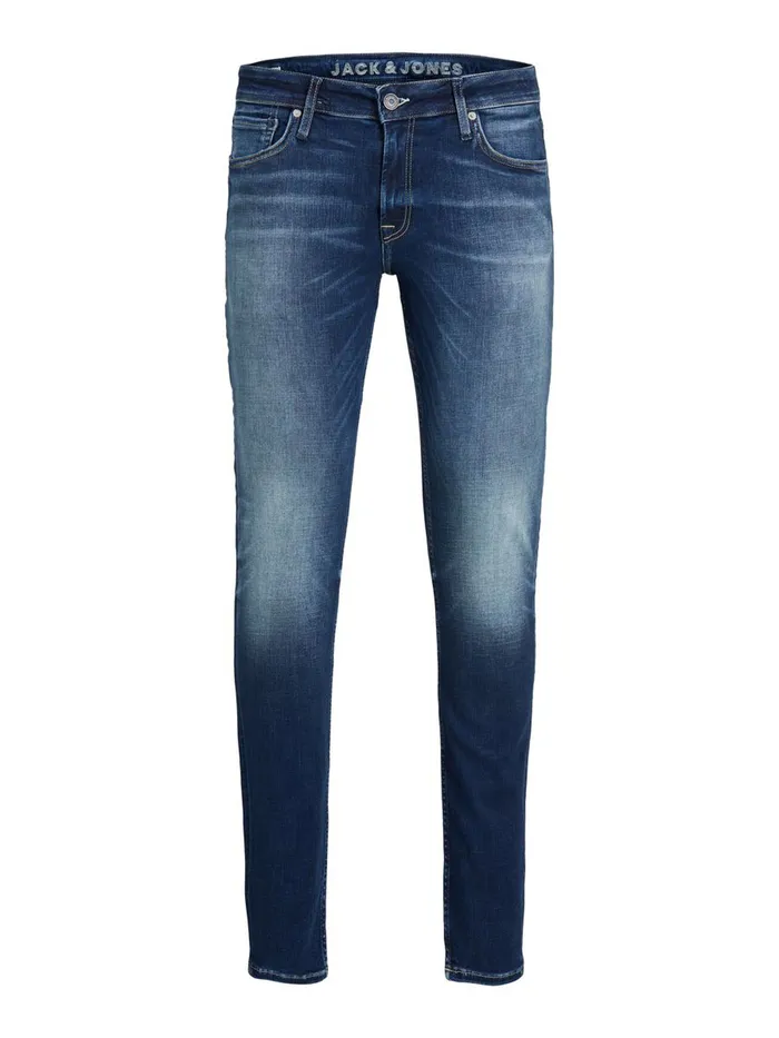 Jeans JACK and JONES Mens LIAM ORIGINAL CJ 315 50SPS SKINNY FIT JEANS Blue Blue Denim