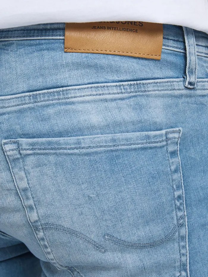 Jeans JACK and JONES Mens LIAM ORIGINAL JOS 351 SKINNY FIT JEANS Blue Blue Denim