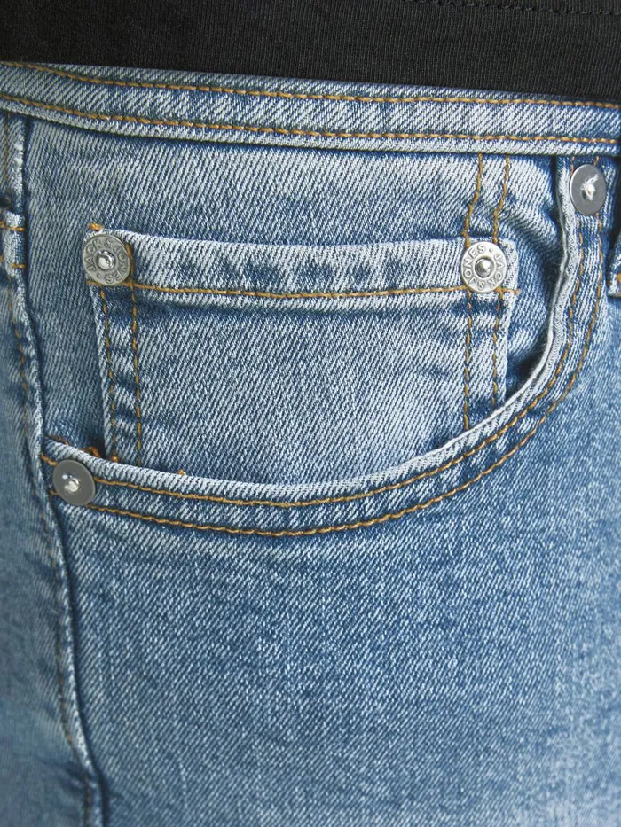 Jeans JACK and JONES Mens LIAM ORIGINAL NA 037 SKINNY FIT JEANS Blue Blue Denim