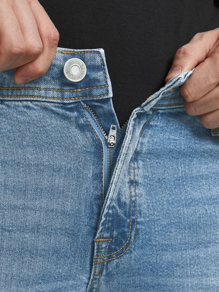 Jeans JACK and JONES Mens LIAM ORIGINAL NA 037 SKINNY FIT JEANS Blue Blue Denim